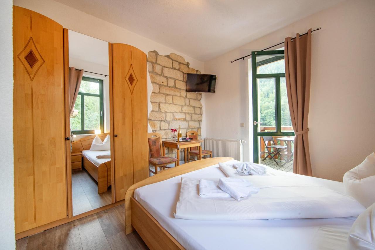 Pension Bomaetscher Königstein an der Elbe Exteriér fotografie