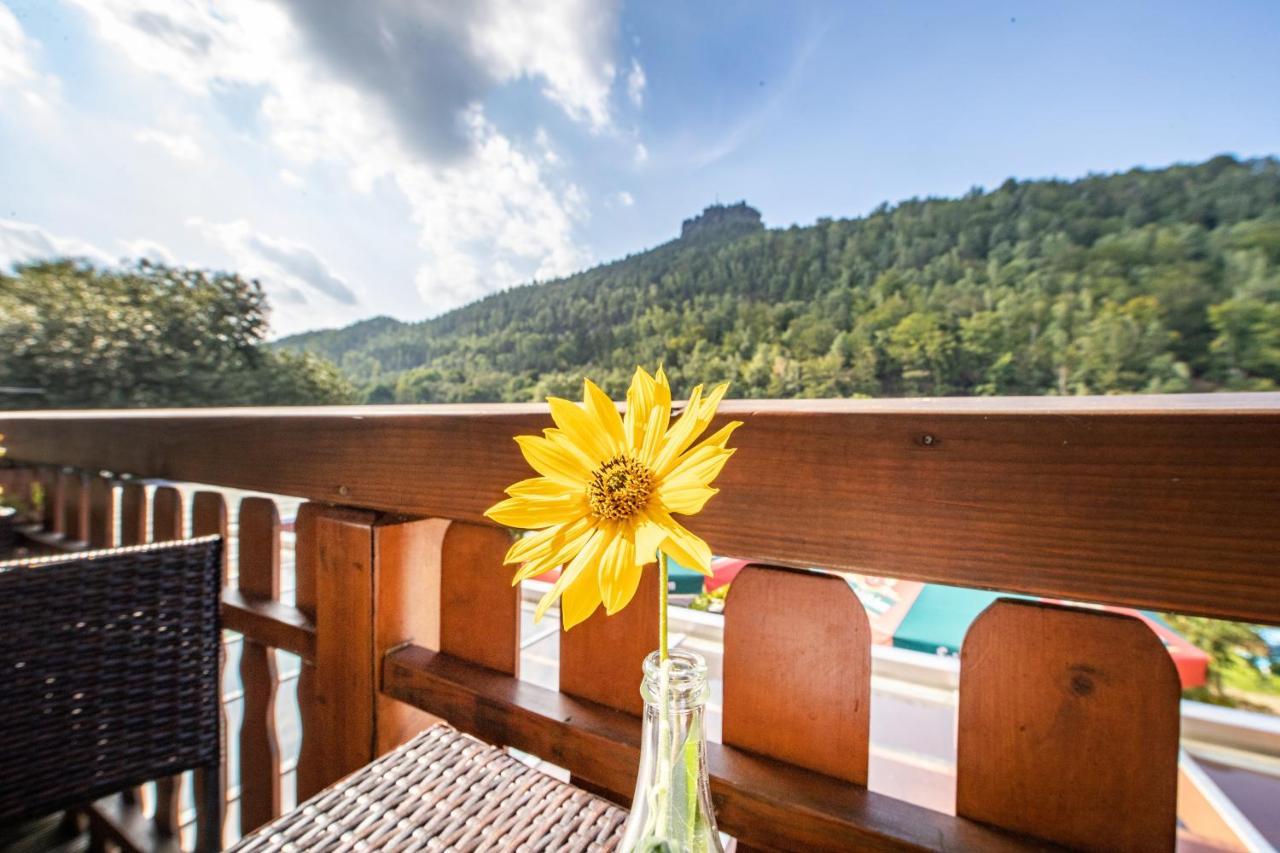 Pension Bomaetscher Königstein an der Elbe Exteriér fotografie