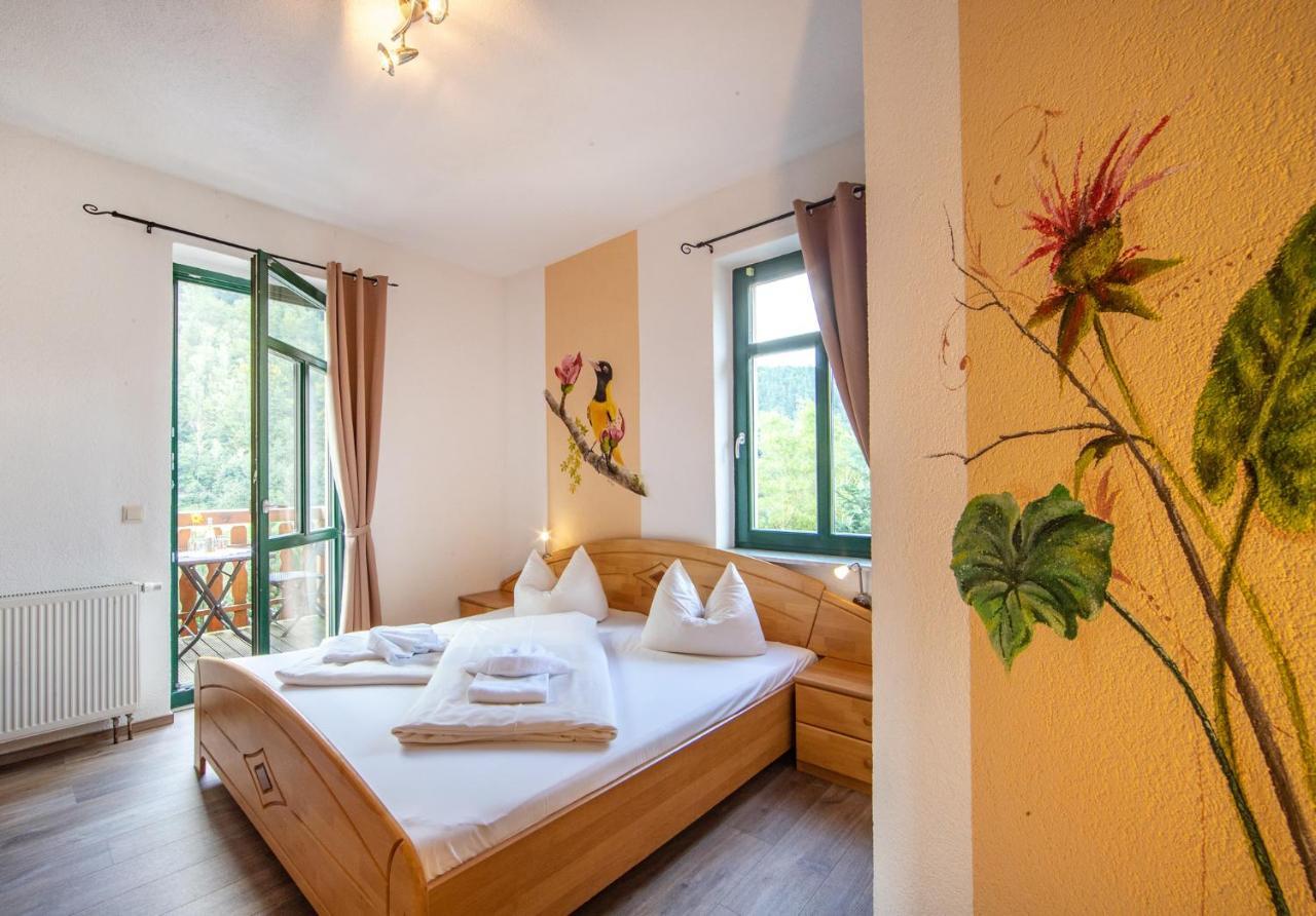Pension Bomaetscher Königstein an der Elbe Exteriér fotografie