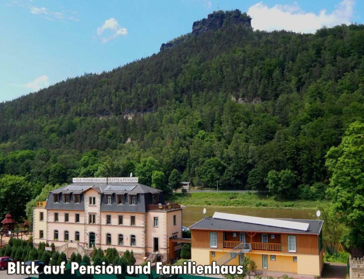 Pension Bomaetscher Königstein an der Elbe Exteriér fotografie