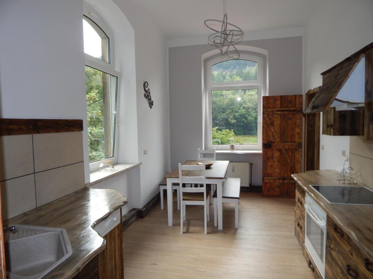 Pension Bomaetscher Königstein an der Elbe Exteriér fotografie